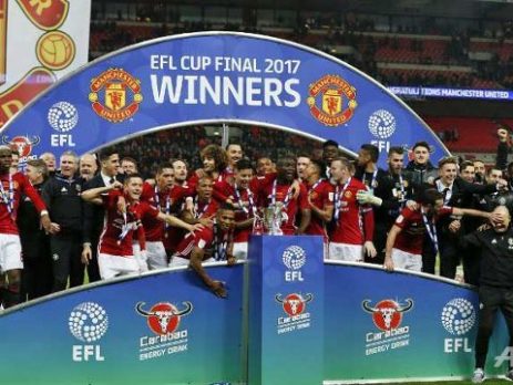 mu giành chiến thắng ở league cup