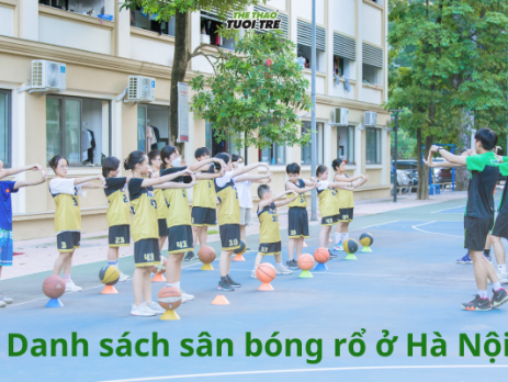 cac san bong ro o ha noi